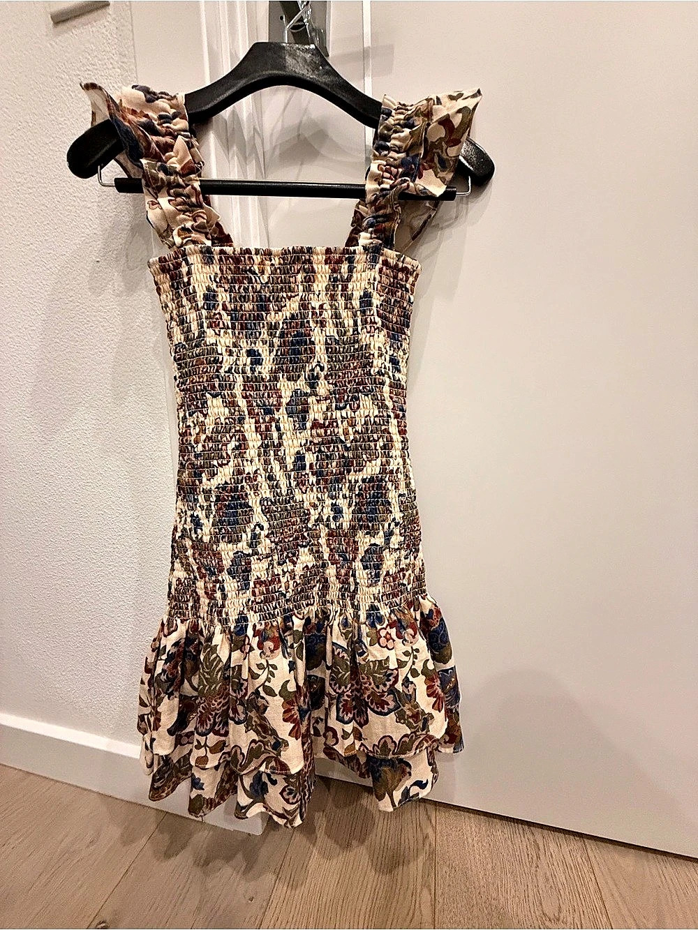 SIR. Mini Bettina Floral Shirred Dress Size 0
